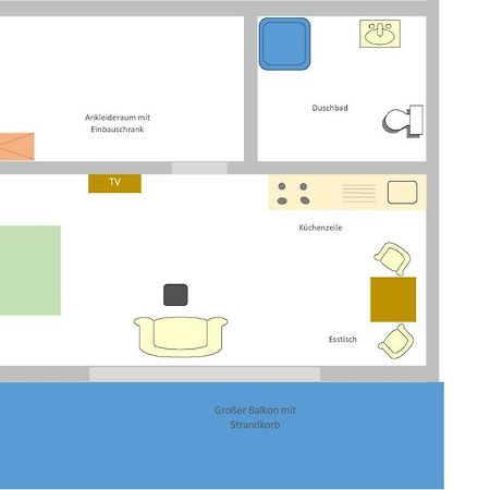 Appartements Fischerhus Glowe Luaran gambar