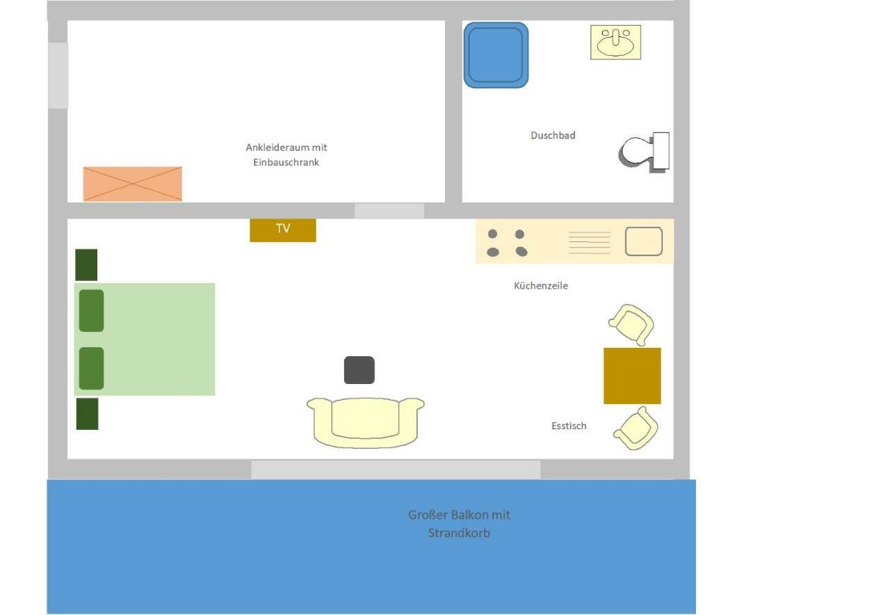 Appartements Fischerhus Glowe Luaran gambar